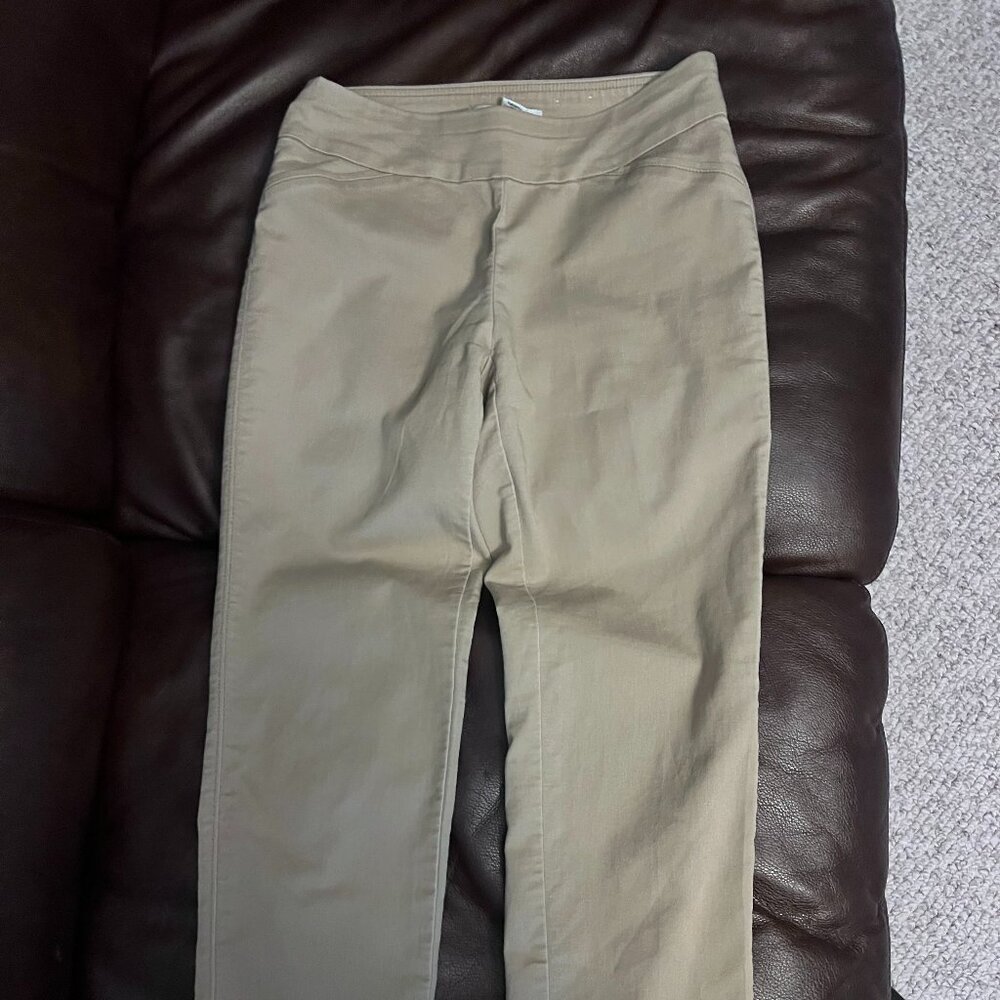Women's Croft & Barrow® Effortless Stretch Pull-On Straight-Leg Pants - Picture 3 of 5